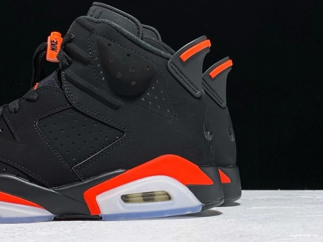 OG 384664-060 Black Jordan 6 Retro Infrared Air 0729